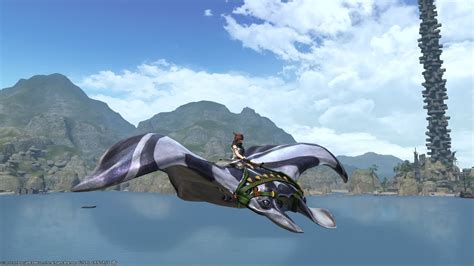 ffxiv striped ray mount.